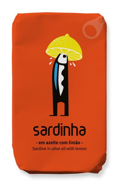 Sardinha sardinės alyvuogių aliejuje su citrina, 120 g
