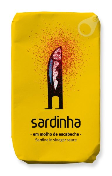 Sardinha sardinės escabeche marinate, 120 g